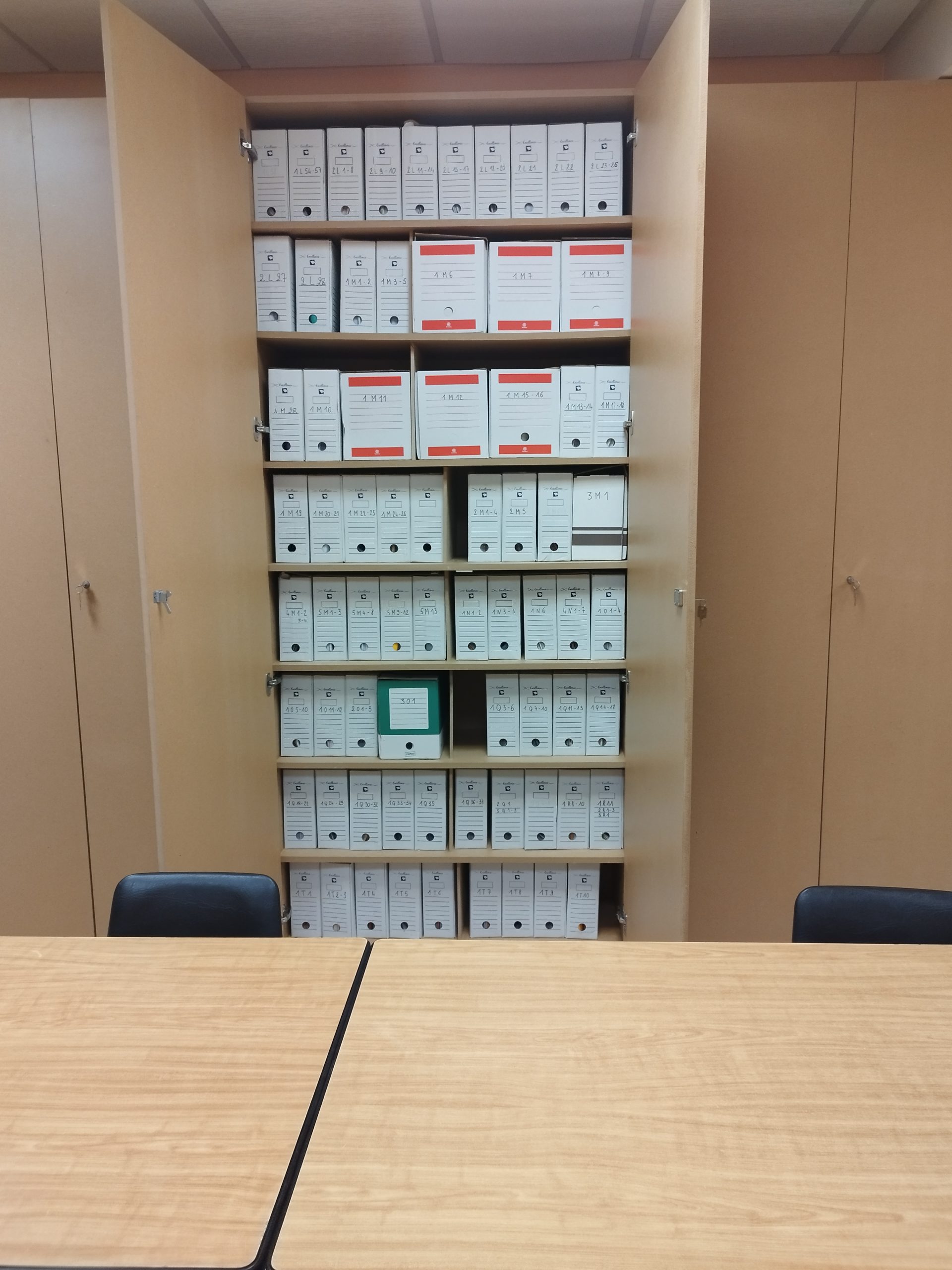 L'archivage de la mairie. 4